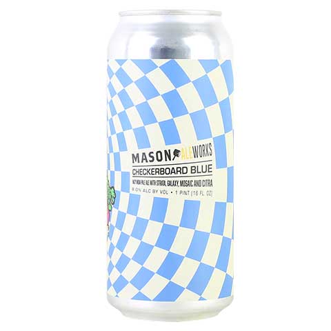 Mason Aleworks Checkerboard Blue Hazy IPA