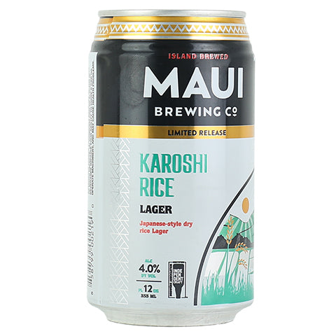 Maui Karoshi Rice Lager