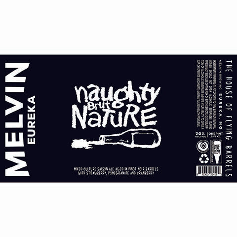 Melvin Naughty Brut Nature Mixed Culture Saison Ale