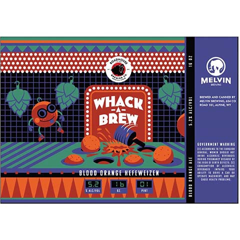 Melvin Whack A Brew Blood Orange Hefeweizen