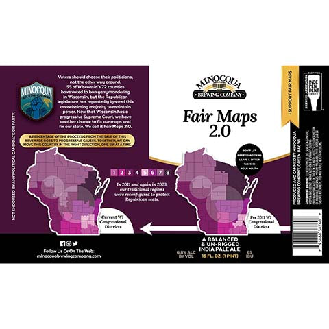 Minocqua Fair Maps 2.0 IPA – CraftShack - Buy craft beer online.