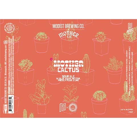 Modist Mother Cactus Sour Ale