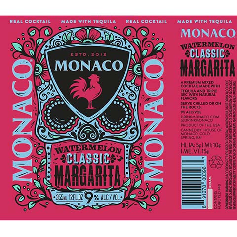 Monaco Watermelon Classic Margarita
