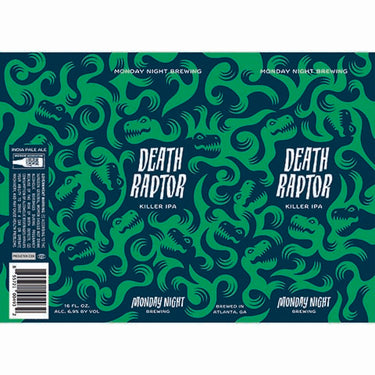 Monday Night Death Raptor Killer IPA – CraftShack - Buy craft beer online.