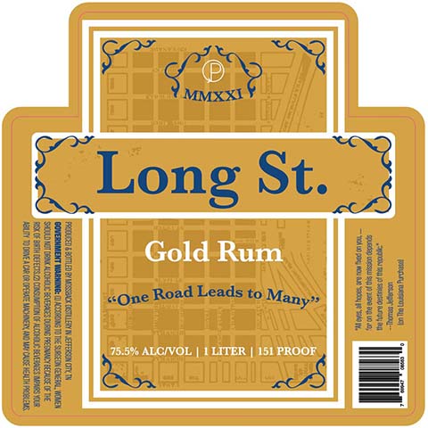 Mossback Long St. Gold Rum