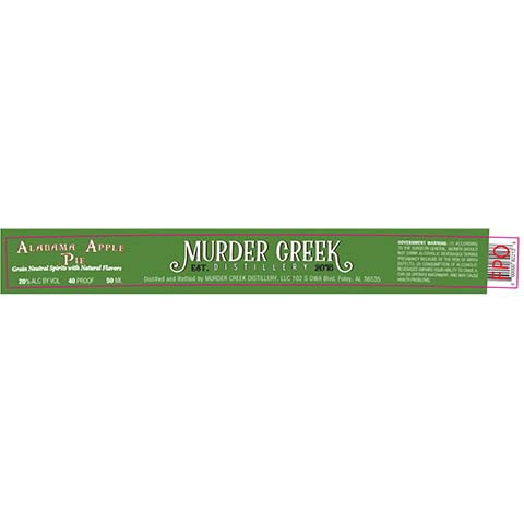 Murder Creek Alabama Apple Pie