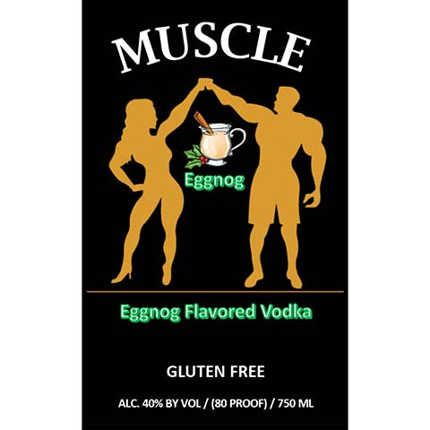 Muscle Eggnog Vodka