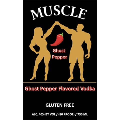 Muscle Ghost Pepper Vodka
