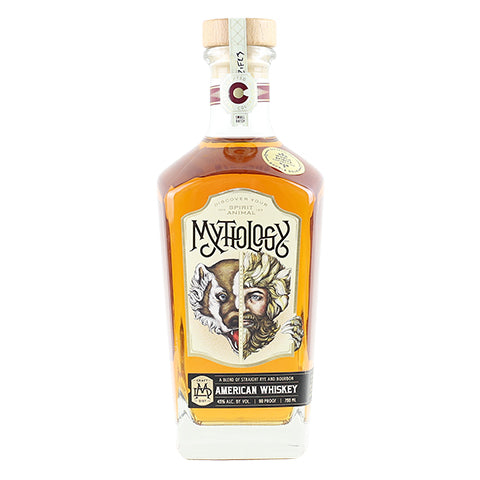 Mythology Hell Bear A Blend of Straight Rye And Bourbon American Whiskey