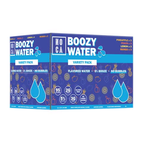 NOCA Boozy Water Variety Pack