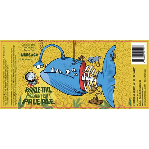 Narcose Whale-Tail Passion Fruit Pale Ale
