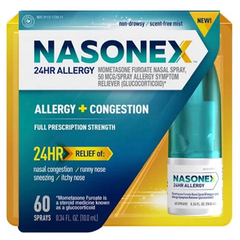 Nasonex 24-Hour Allergy Relief Nasal Spray