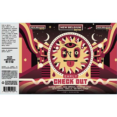 New Belgium Early Check Out Imperial Breakfast Stout
