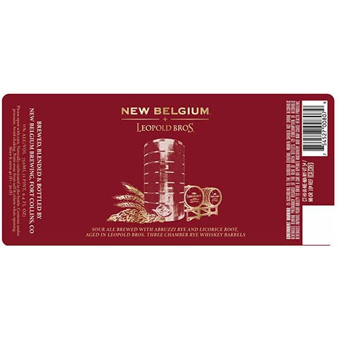 New Belgium + Leopold Bros. Sour Ale