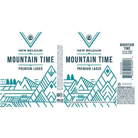 New Belgium Mountain Time Premium Lager