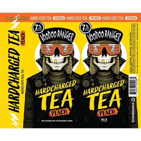 New Belgium Voodoo Ranger Hardcharged Tea Peach