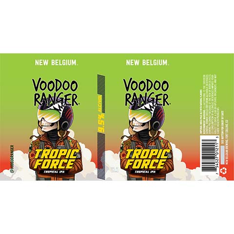 New Belgium Voodoo Ranger - Tropic Force IPA