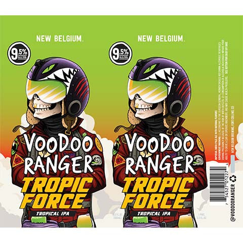 New Belgium Voodoo Ranger - Tropic Force IPA – CraftShack - Buy craft ...