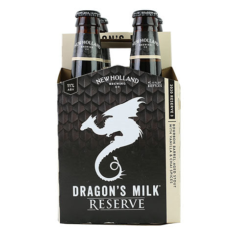 New Holland Dragon's Milk Reserve: Bourbon Barrel-Aged Stout with Vanilla & Chai Spices