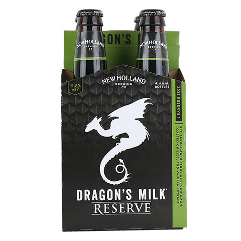 New Holland Dragon's Milk Reserve: Rye Barrel-Aged Stout With Cinnamon, Toasted Chilies And Vanilla Extract (2022-1)