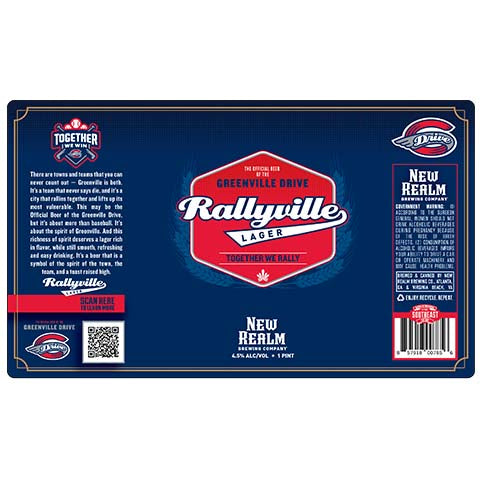 New Realm Rallyville Lager