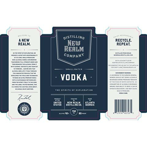New Realm Vodka