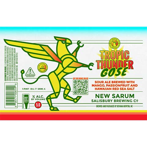 New Sarum Tropic Thunder Sour Ale