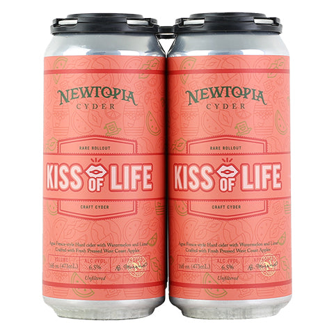 Newtopia Kiss Of Life Cider