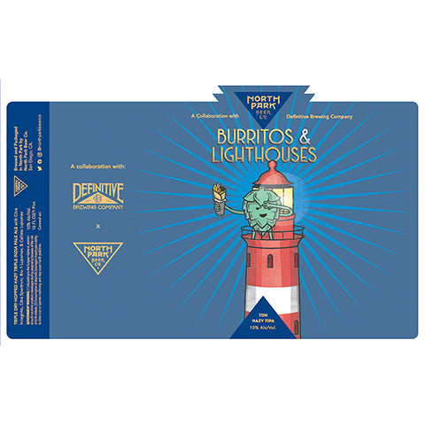 North Park/Definitive Burritos & Lighthouses Hazy TIPA