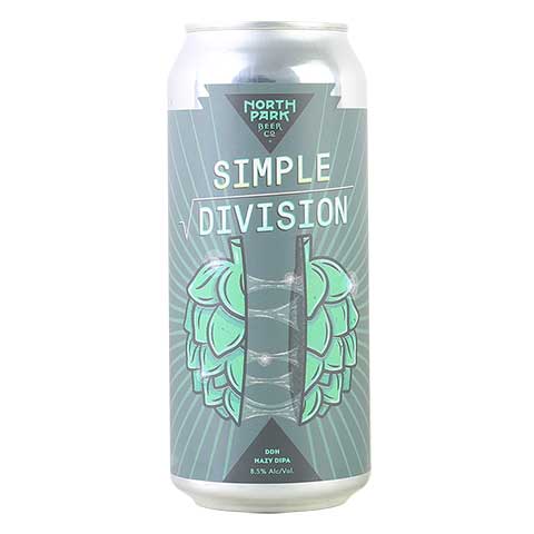 North Park Simple Division Hazy Double IPA