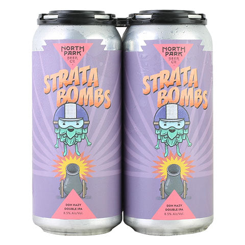 North Park Strata Bombs Double Dry-Hopped Hazy DIPA