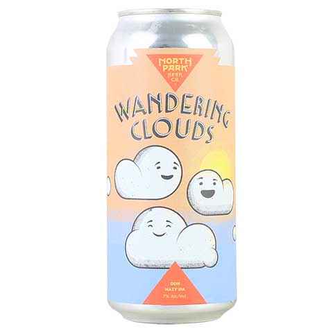 North Park Wandering Clouds Double Dry Hopped Hazy IPA