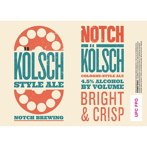Notch Kolsch Cologne-Style Ale