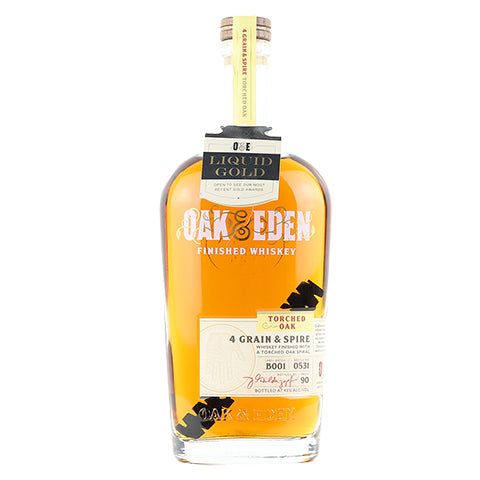 Oak & Eden 4 Grain & Spire Torched Oak Whiskey