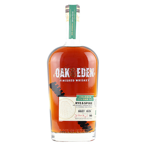 Oak & Eden Rye & Spire Charred Oak Rye Whiskey