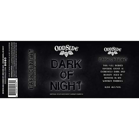 Odd Side Ales Dark Of Night Imperial Stout