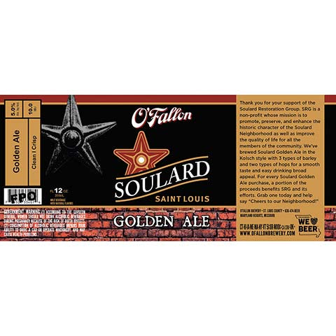 O'Fallon Soulard Golden Ale