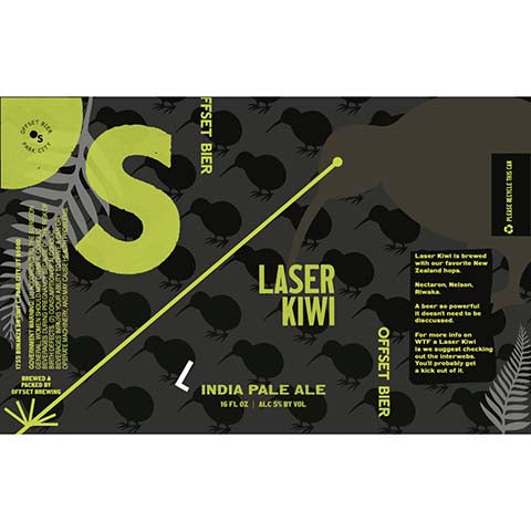 Offset Bier Laser Kiwi IPA