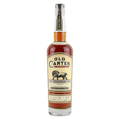 Old Carter Straight Bourbon Whiskey, Very Small Batch 12