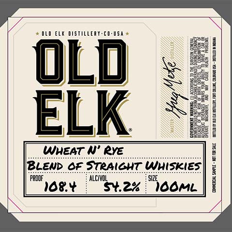 Old Elk Wheat N' Rye Whiskey Blend