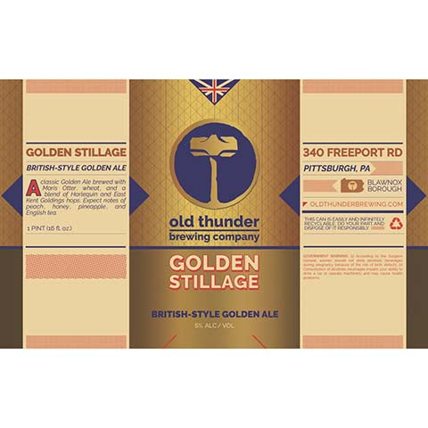 Old Thunder Golden Stillage British Golden Ale