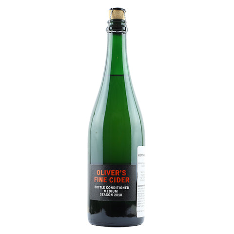 Olivers Fine Cider Bottle Conditioned Medium Season 2018