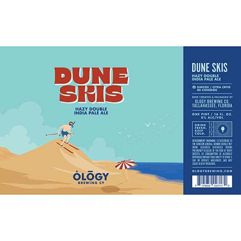 Ology Dune Skis Hazy Double IPA