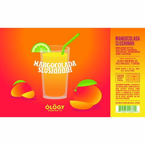 Ology Mangocolada Slushhhhh Berliner-Style Ale