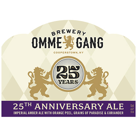 Ommegang 25th Anniversary Ale