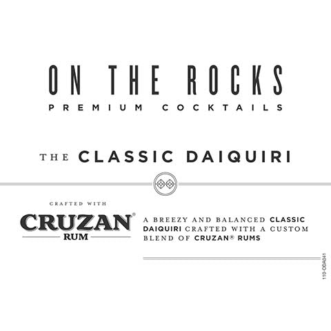On the Rocks The Classic Daiquiri