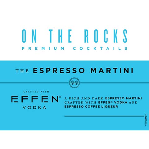 On the Rocks The Espresso Martini