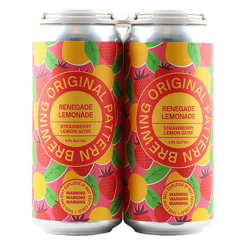 Original Pattern Renegade Lemonade Strawberry Lemon Gose