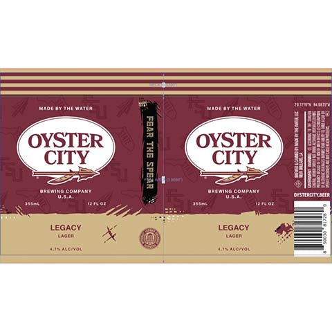 Oyster City Legacy Lager