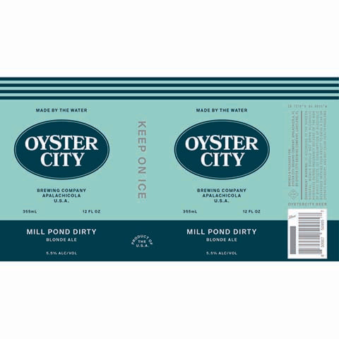 Oyster City Mill Pond Dirty Blonde Ale
